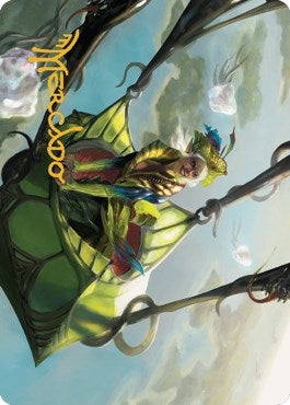 Image for Nael, Avizoa Aeronaut Art Card (Gold-Stamped Signature) (51) - Magic: The Gathering