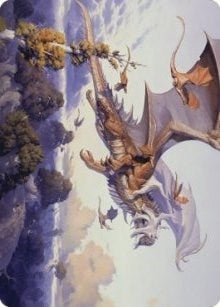 Image for Rith, Liberated Primeval Art Card (52) (ASDMU) - Magic: The Gathering