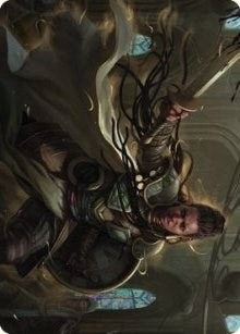 Image for Shanna, Purifying Blade Art Card (55/81) (55) (ASDMU) - Magic: The Gathering
