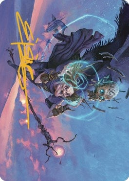 Image for Zur, Eternal Schemer Art Card (56/81) (Gold-Stamped Signature) (56) (ASDMU) - Magic: The Gathering