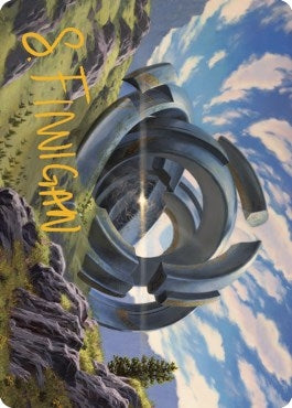 Image for Thran Portal Art Card (Gold-Stamped Signature) (60) - Magic: The Gathering