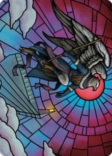 Image for Balmor, Battlemage Captain Art Card (69/81) (69) (ASDMU) - Magic: The Gathering