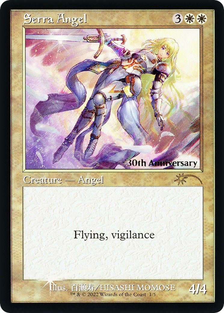 Image for Serra Angel (Retro Frame) (1) - Magic: The Gathering