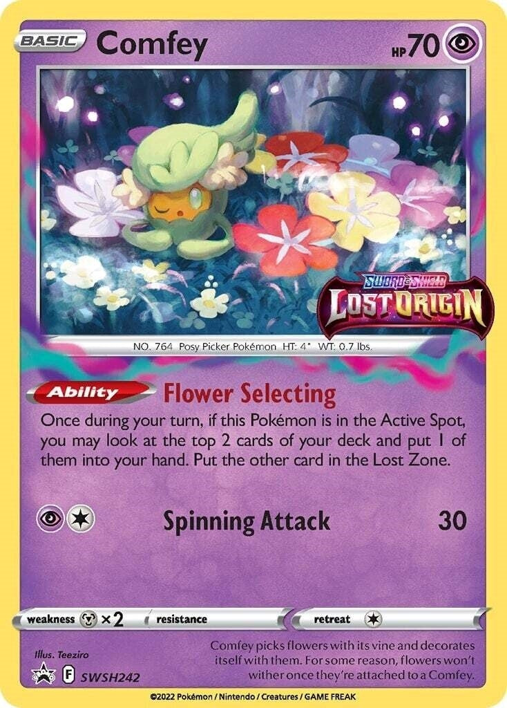 Image for Comfey - SWSH242 (Prerelease) (SWSH242) (SWSD) - Pokemon