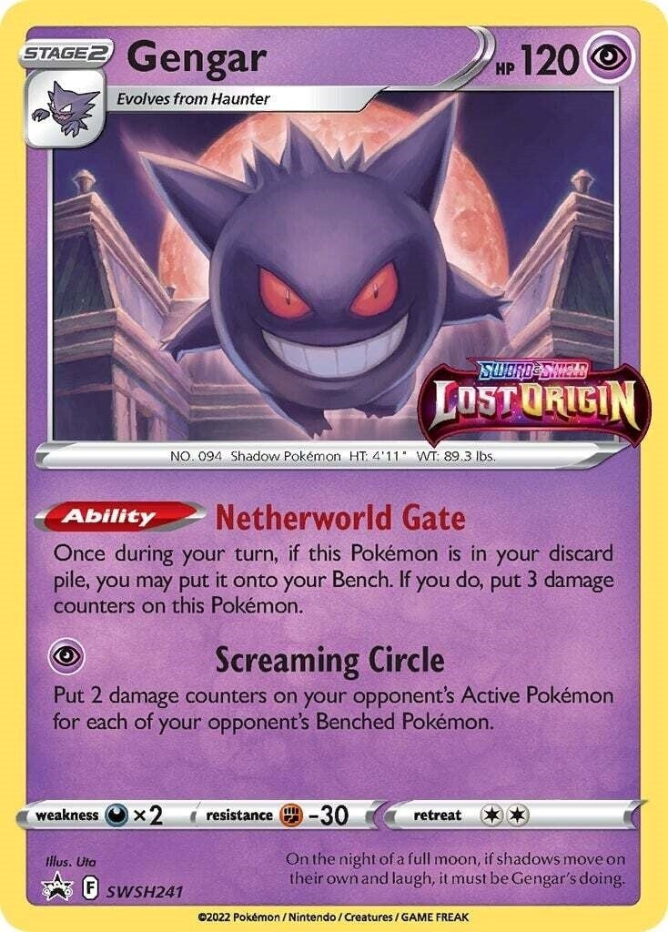 Image for Gengar - SWSH241 (Prerelease) (SWSH241) (SWSD) - Pokemon