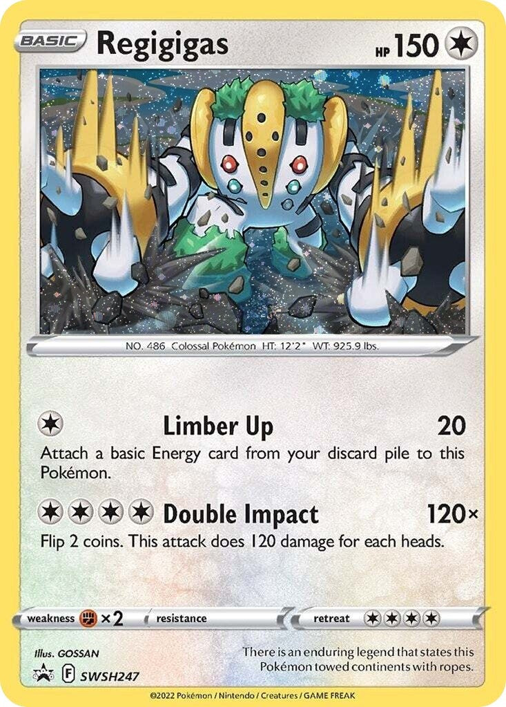 Image for Regigigas - SWSH247 (Cosmos Holo) (SWSH247) (SWSD) - Pokemon