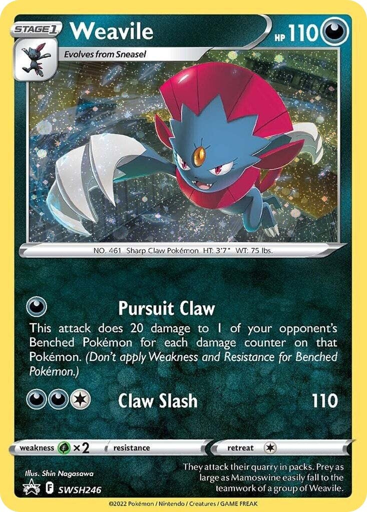 Image for Weavile - SWSH246 (Cosmos Holo) (SWSH246) (SWSD) - Pokemon