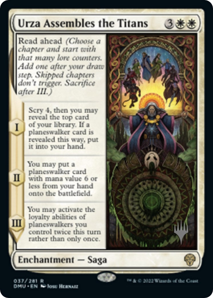 Image for Urza Assembles the Titans (37) - Magic: The Gathering