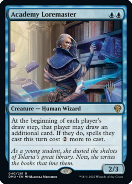 Image for Academy Loremaster (40) (PPDMU) - Magic: The Gathering