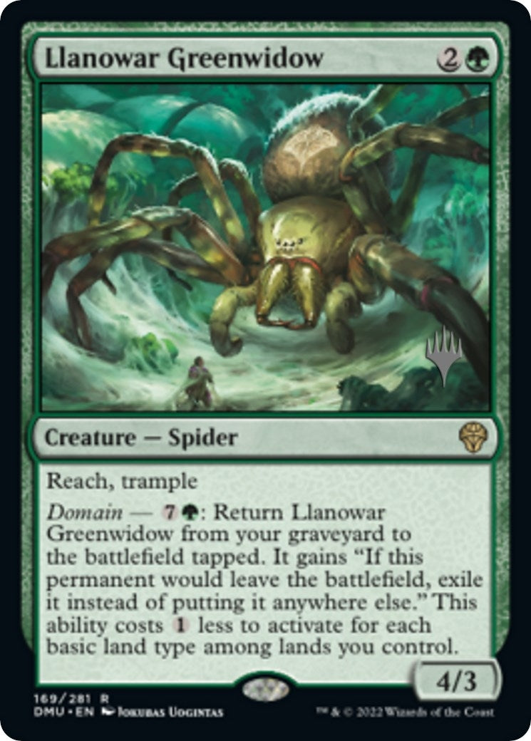 Image for Llanowar Greenwidow (169) - Magic: The Gathering