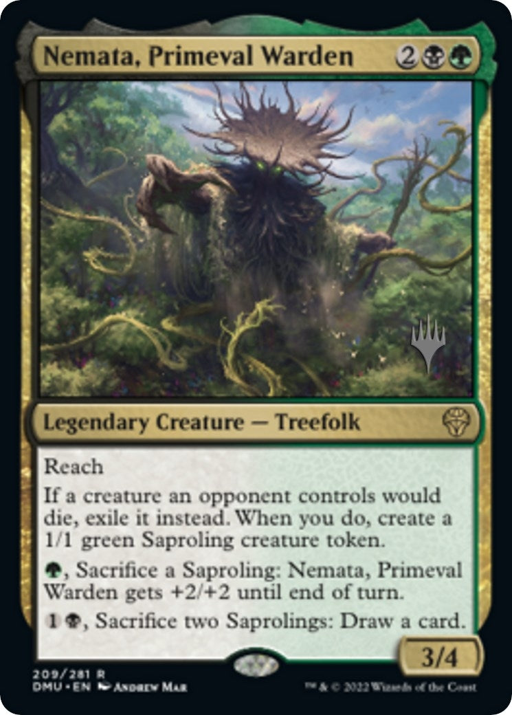 Image for Nemata, Primeval Warden (209) - Magic: The Gathering