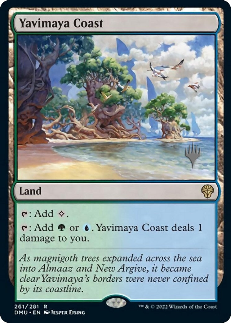 Image for Yavimaya Coast (261) - Magic: The Gathering