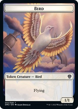 Image for Bird (002) // Dragon Double-Sided Token (2 // 10) - Magic: The Gathering