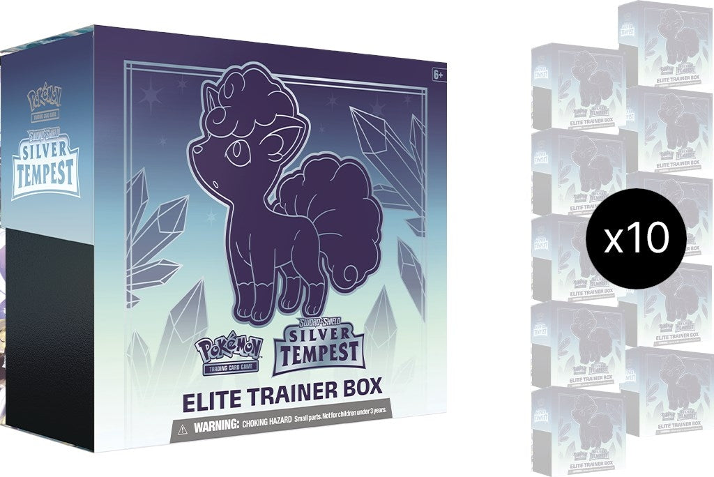 Image for Silver Tempest Elite Trainer Box Case - Pokemon