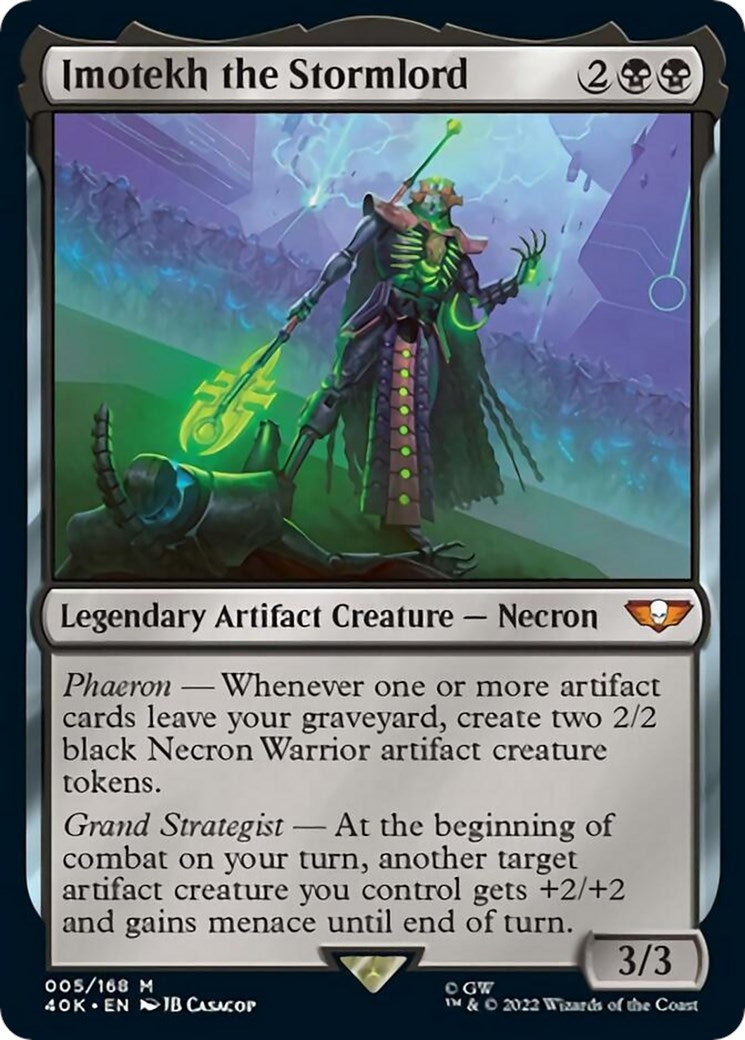 Image for Imotekh the Stormlord (Surge Foil) (5) - Magic: The Gathering