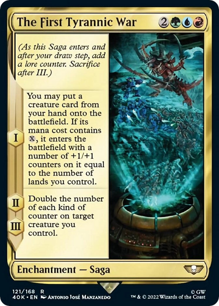 Image for The First Tyrannic War (Surge Foil) (121) - Magic: The Gathering