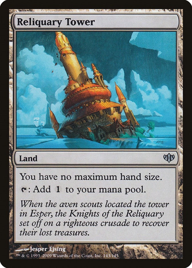 Image for Reliquary Tower (143) - Magic: The Gathering