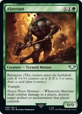 Image for Aberrant (Surge Foil) (86) (40K) - Magic: The Gathering