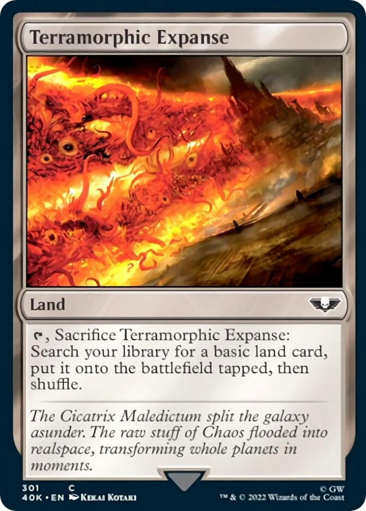 Image for Terramorphic Expanse (301) (40K) - Magic: The Gathering