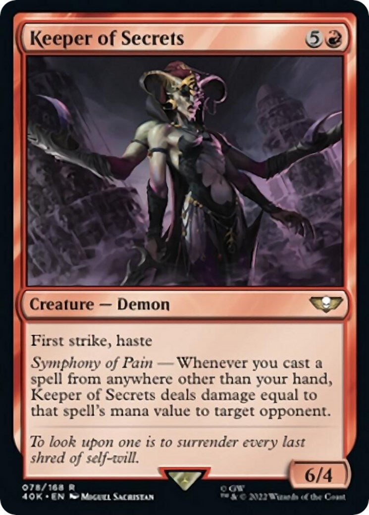Image for Keeper of Secrets (78) - Magic: The Gathering