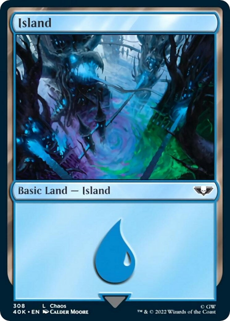 Image for Island (308) (Surge Foil) (308) - Magic: The Gathering
