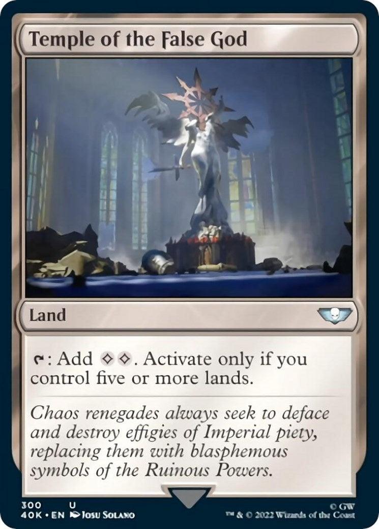 Image for Temple of the False God (Surge Foil) (300) - Magic: The Gathering
