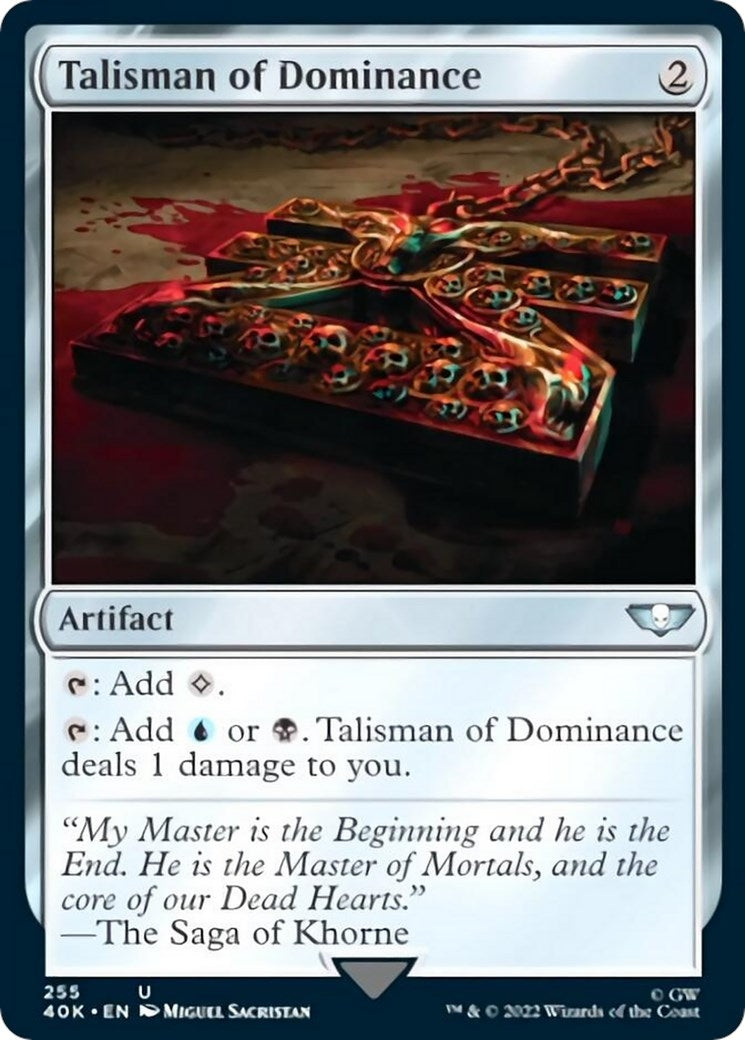 Image for Talisman of Dominance (255) (Surge Foil) (255) - Magic: The Gathering