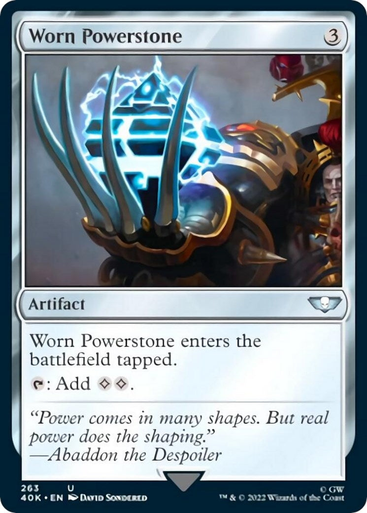 Image for Worn Powerstone (263) - Magic: The Gathering
