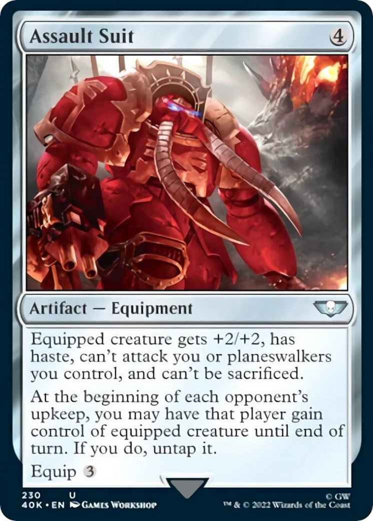Image for Assault Suit (230) - Magic: The Gathering