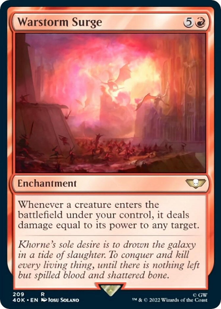 Image for Warstorm Surge (209) - Magic: The Gathering