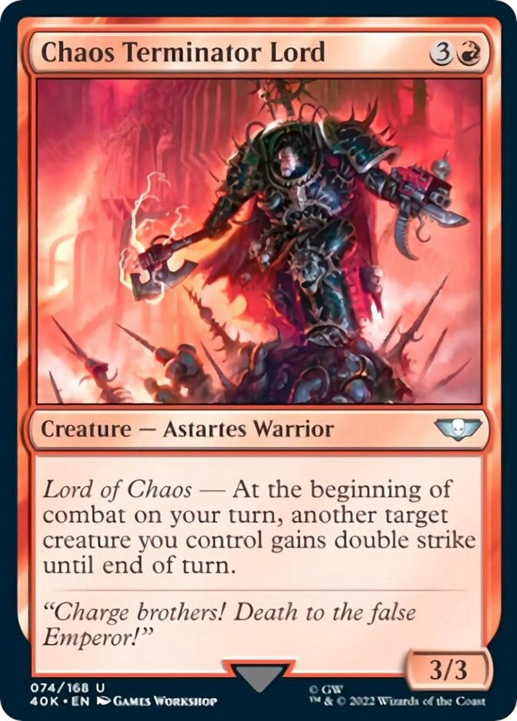 Image for Chaos Terminator Lord (74) - Magic: The Gathering