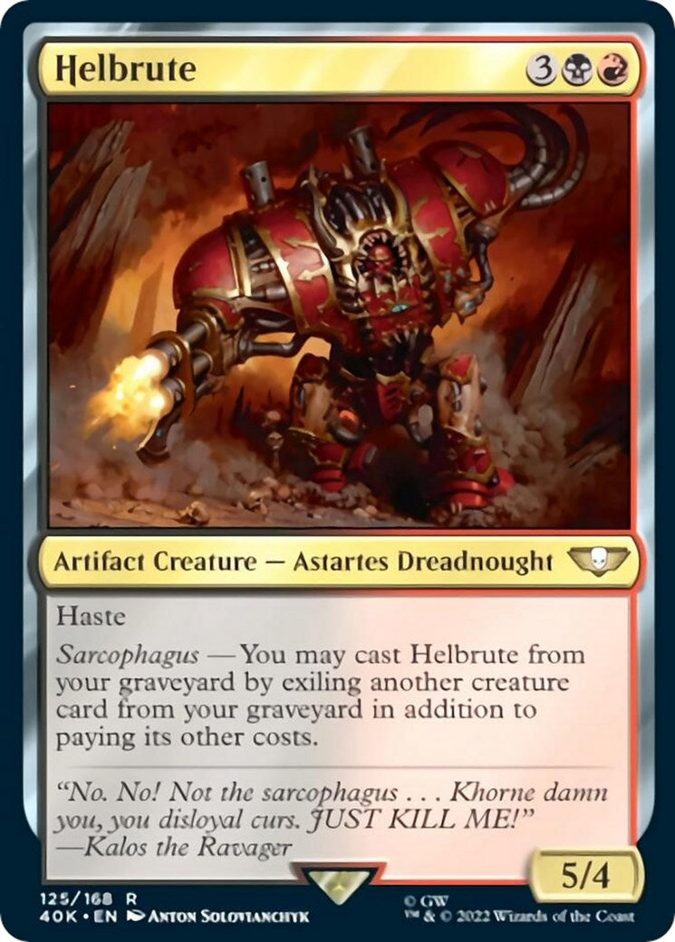 Image for Helbrute (125) - Magic: The Gathering