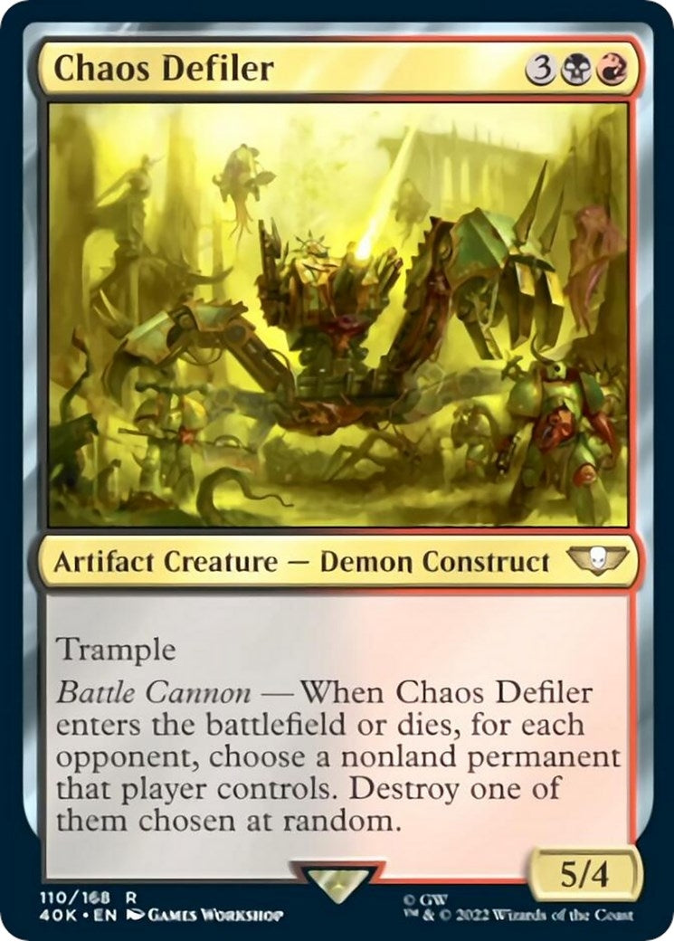 Image for Chaos Defiler (Surge Foil) (110) - Magic: The Gathering