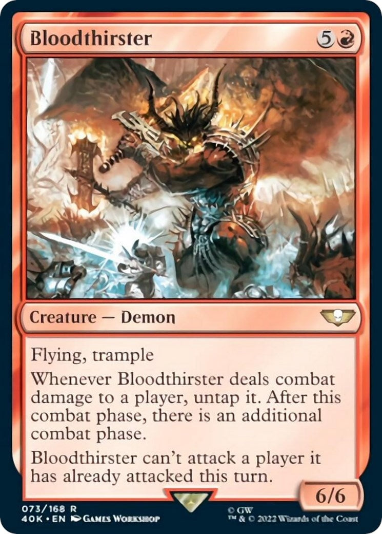 Image for Bloodthirster (Surge Foil) (73) - Magic: The Gathering