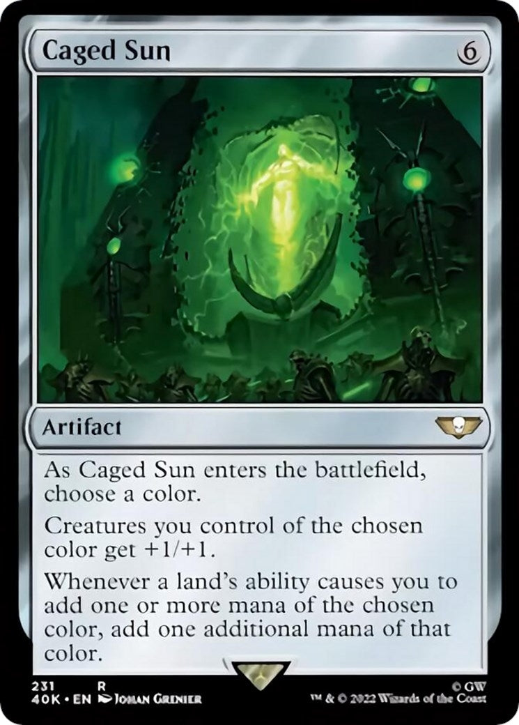 Image for Caged Sun (231) - Magic: The Gathering