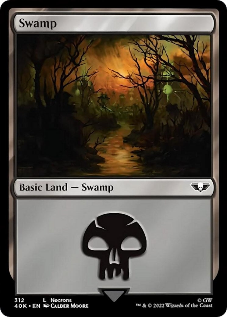 Image for Swamp (312) (Surge Foil) (312) - Magic: The Gathering