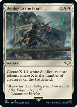 Image for Deploy to the Front (184) - Magic: The Gathering