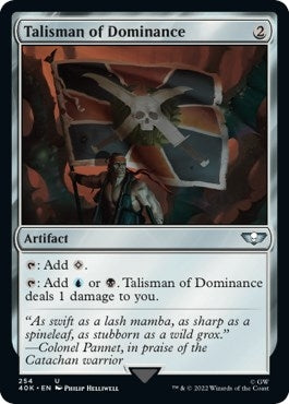 Image for Talisman of Dominance (254) (254) - Magic: The Gathering