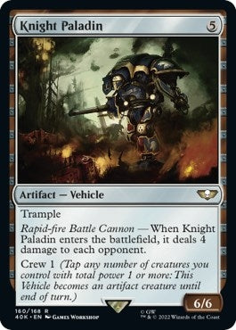 Image for Knight Paladin (160) - Magic: The Gathering