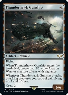 Image for Thunderhawk Gunship (167) - Magic: The Gathering