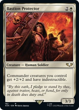 Image for Bastion Protector (Surge Foil) (182) (40K) - Magic: The Gathering