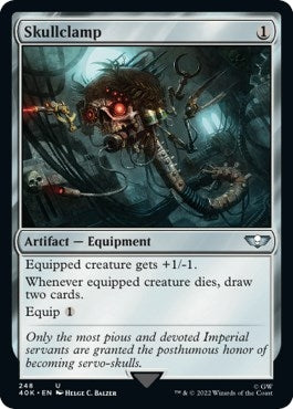 Image for Skullclamp (Surge Foil) (248) - Magic: The Gathering