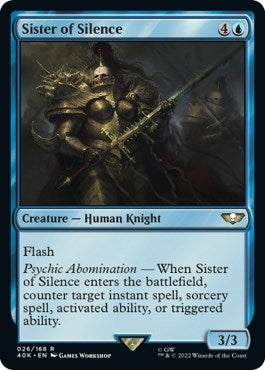 Image for Sister of Silence (Surge Foil) (26) - Magic: The Gathering