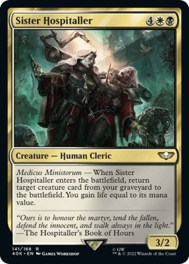 Image for Sister Hospitaller (Surge Foil) (141) - Magic: The Gathering