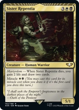 Image for Sister Repentia (Surge Foil) (142) - Magic: The Gathering