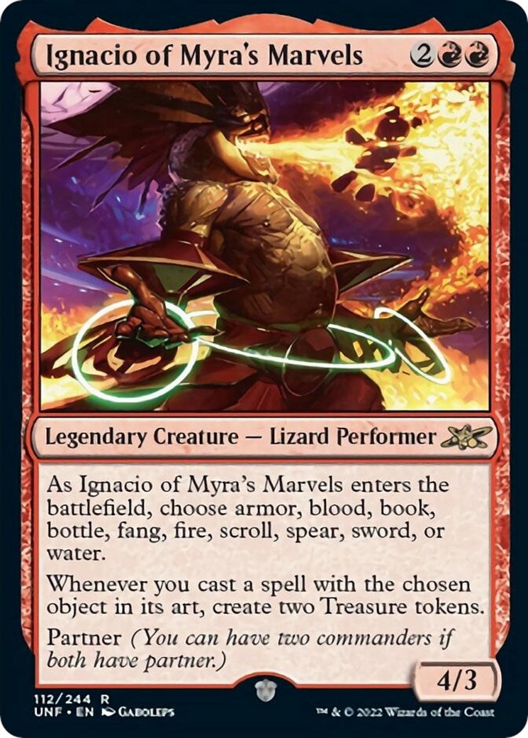 Image for Ignacio of Myra's Marvels (112) - Magic: The Gathering