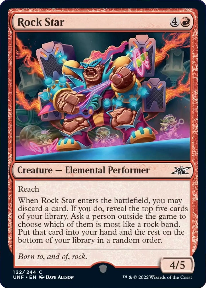 Image for Rock Star (122) - Magic: The Gathering