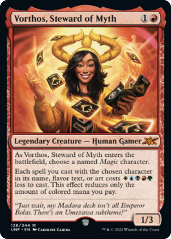 Image for Vorthos, Steward of Myth (126) - Magic: The Gathering
