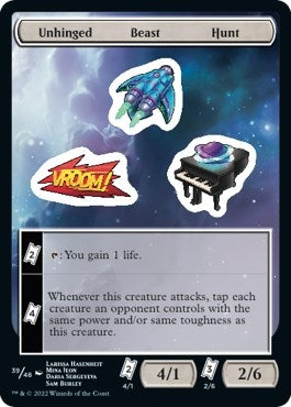 Image for Unhinged Beast Hunt (39) - Magic: The Gathering