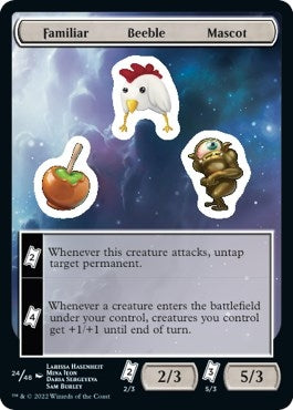 Image for Familiar Beeble Mascot (24) - Magic: The Gathering
